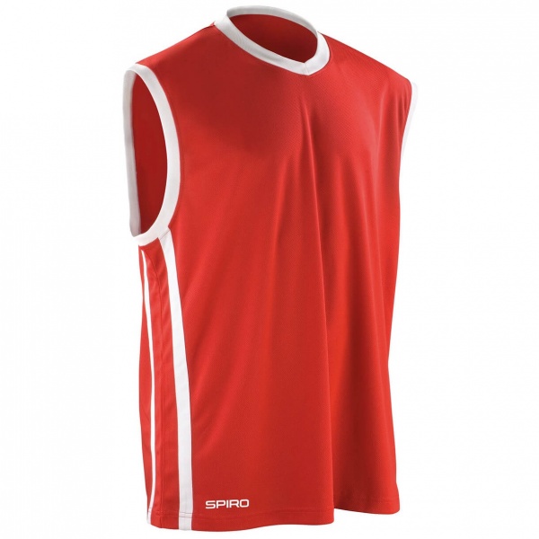 Result Spiro Activewear S278M Basketball Mens Quick Dry Top